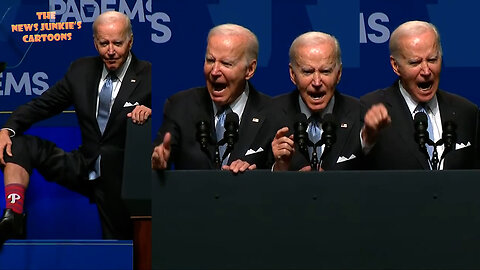 Besides all the yelling and lies, Biden: "We went to 54 states!"