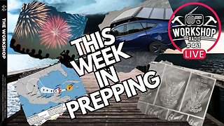 THIS WEEK IN PREPPING - hurricane 2024, Solar Charging, Fireworks & More