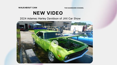2024 Adamec Harley of JAX Car Show Walkabout Cam