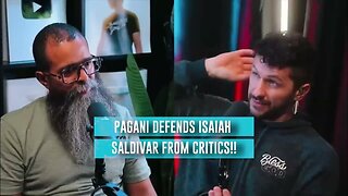 Pagani Defends @IsaiahSaldivar From Critics!