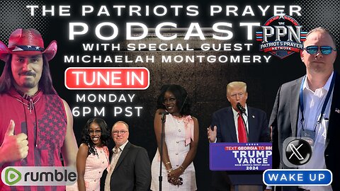 The Patriots Prayer Live W/ Michaelah Montgomery The Star Of The Atlanta Rally