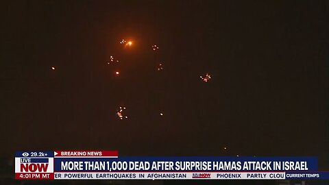 Israel at war: More than 1,000 people dead following terrorist attack | LiveNOW from FOX