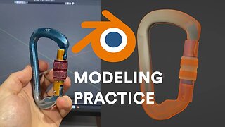 Blender 3D Modeling Practice! (Timelapse)