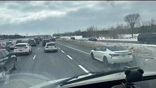 Highway 400 Accident In Barrie