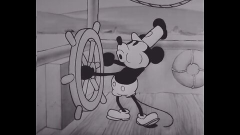 Mickey Mouse in His First Animated Short - Steamboat Willie (1928) - FULL Version