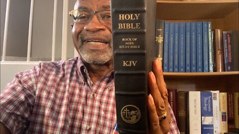 The Rock Of Ages Study Bible - KJV Goatkskin