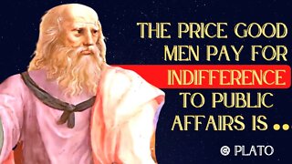 The philosopher PLATO in observations about society and everyday life [ANIMATED]