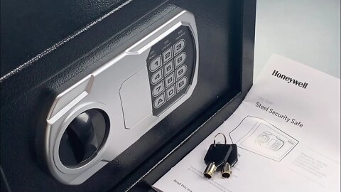 [1176] Open in Seconds: Honeywell “Steel Security Safe” (Model 5101 DOJ)