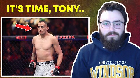 Tony Ferguson NEEDS to Retire