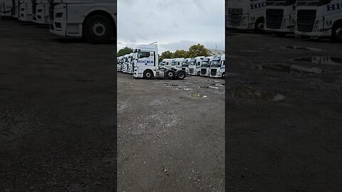 What A Huge Fleet Of Hicks Transport Trucks #truck #trucks