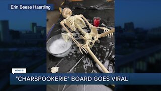 'Charspookerie' board goes viral