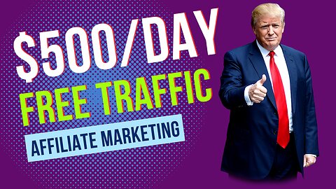 $500 Day New! Free Traffic Method Affiliate Marketing 🔥🔥 #affiliatemarketing #makemoneyonline