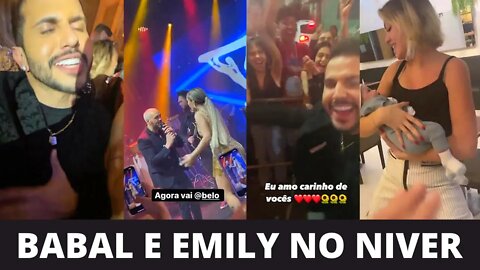 Talita vai ficar de Babá com o Miguel Babal e Emily no Aniverário de Deolane