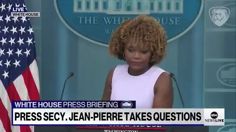 Karine Jean-Pierre Doubles Down On Biden Debate Night Cold Nonsense And ACTUALLY He Is Still Sick