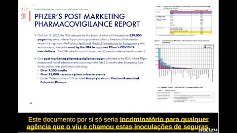 AS INOCULAÇÕES PFIZER FAZEM MAIS MAL DO QUE BEM - ANÁLISE DO ESTUDO CLÍNICO