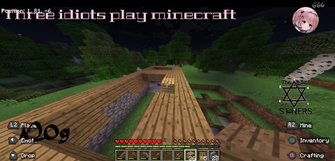 Three idiots play minecraft