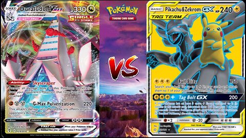 Pokemon TCG Online Expanded Duraludon VMAX Bronzong VS Pikachu Zekrom GX Raichu Alolan Raichu GX!!