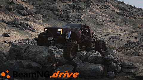 BeamNG.drive | Gavril D35 'Super Pig' | Rock crawling in Johnson Walley