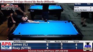 8-Ball APA Pool - Billiards Run Out - NO LOOK Finish