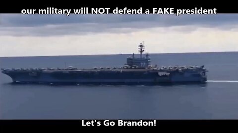our military will NOT defend a FAKE president