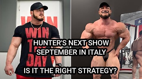 HUNTER TO COMPETE IN SEPT. FOR OLYMPIA QUALIFICATION