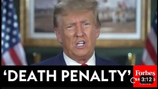 Breaking News: Trump calls Death penalty for Human Trafficers