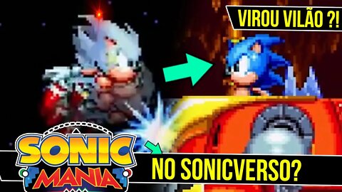 SONIC virou VILÃO ?! - Sonic Mania Sonicverso #shorts