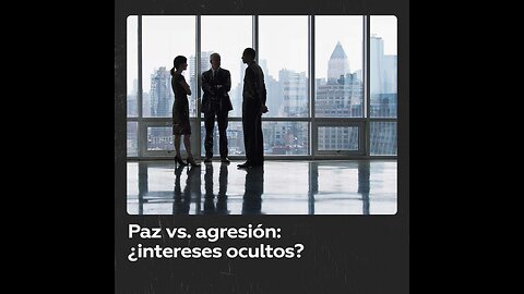 Medios estadounidenses promueven la paz, ¿pero qué dicen los políticos?