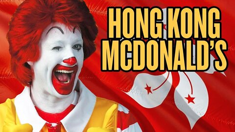 McDonald’s in Hong Kong is WAAAY Better than America