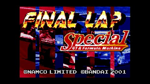 Final Lap - GT & Formula Machine (WonderSwan Color): Time Attack Rookie League