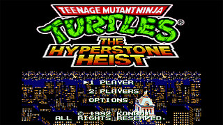 Teenage Mutant Ninja Turtles The Hyperstone Heist ( Sega Genesis / Sega Mega Drive ) - Longplay