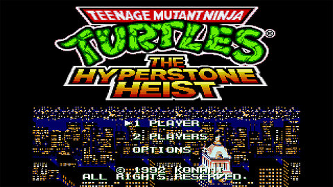 Teenage Mutant Ninja Turtles The Hyperstone Heist ( Sega Genesis / Sega Mega Drive ) - Longplay