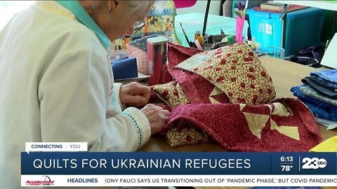 Quilts for Ukrainian refugees