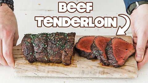 Perfect Beef Tenderloin Roast Recipe + Sautéed Wild Mushrooms
