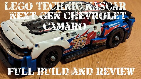 Lego Technic 42153 NASCAR Next Gen Chevrolet Camaro ZL1 - Detailed Build & Review