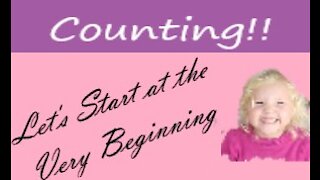 Let's Start at the Very Beginning: Counting!!