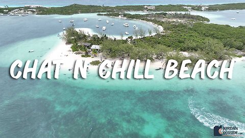 Chat N Chill Beach Bar & Grill, North Stocking Island, Exumas, Bahamas (Hang out with stingrays)