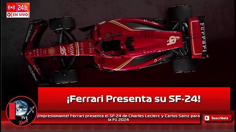¡Impresionante! Ferrari presenta el SF-24 de Charles Leclerc y Carlos Sainz para la F1 2024