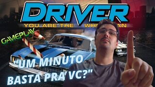 DRIVER (PLAYSTATION 1) PLAY 1 - INÍCIO DE GAMEPLAY / Relembrando onde começou essa franquia