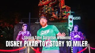 🔴 LIVE: runDisney 10 Miler Spring Time Surprise Weekend at Walt Disney World! 🏃‍♂️