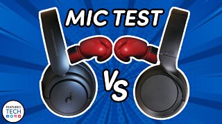 Soundcore Life Q35 vs Wyze ANC Headphones Mic Test | Featured Tech (2022)