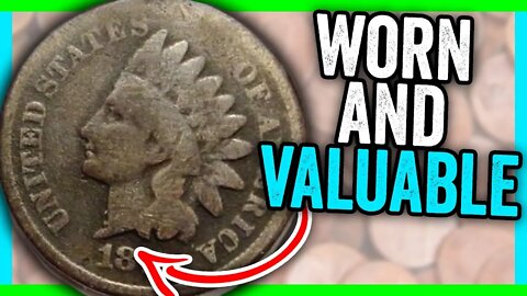 EXTREMELY RARE INDIAN HEAD PENNIES WORTH MONEY - 1877 INDIAN HEAD PENNY VALUE