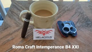 Roma Craft Intemperance B4 XXI cigar review