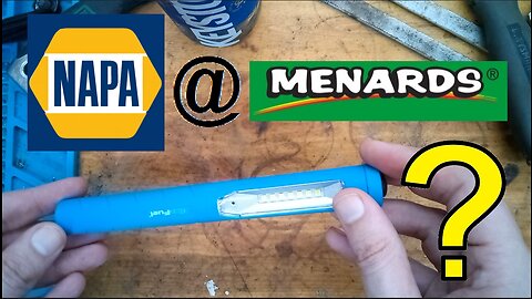 Napa BlueFuel 85-802 Rechargable Penlight Unboxing / Review