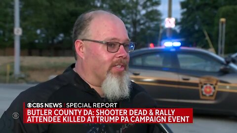 Another Trump Rally Goer Saw Assassin Before Shots Rang Out & Alerted Police