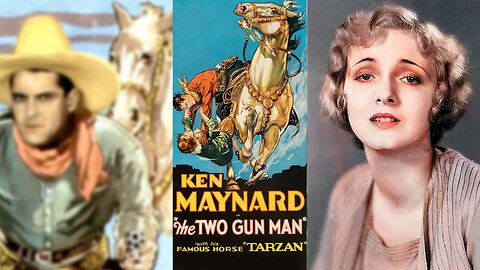 THE TWO GUN MAN (1931) Ken Maynard, Tarzan & Lucille Powers | Western | B&W