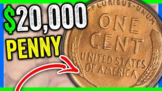 $20,000 LINCOLN PENNY WORTH MONEY!! 1915 WHEAT PENNY VALUE