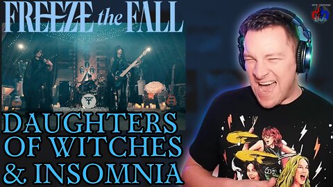 Freeze the Fall "Daughters of Witches & Insomnia" 🇨🇦 Music Video & LIVE | DaneBramage Rocks Reaction