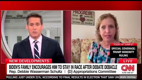 Rep DWS Claims Only Elites Are Worried About Biden's Cognitive Decline, CNN Pushes Back