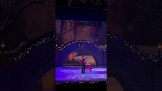 Christmas on Ice ❄️ #christmasonice #shorts #buschgardens #christmasshow #iceskating #christmassongs